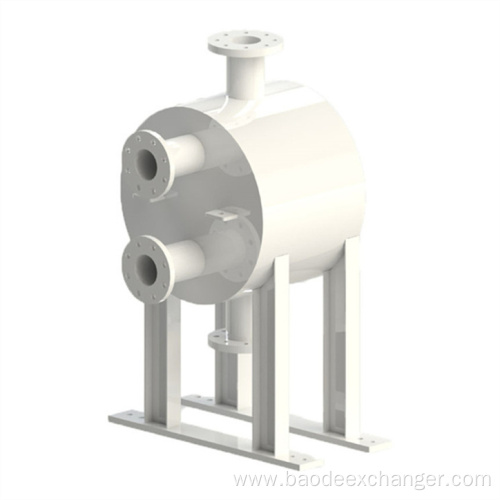 Plate And Shell Heat Exchanger For Steam Heating